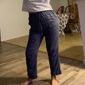 Time & Tru Stripped Pants